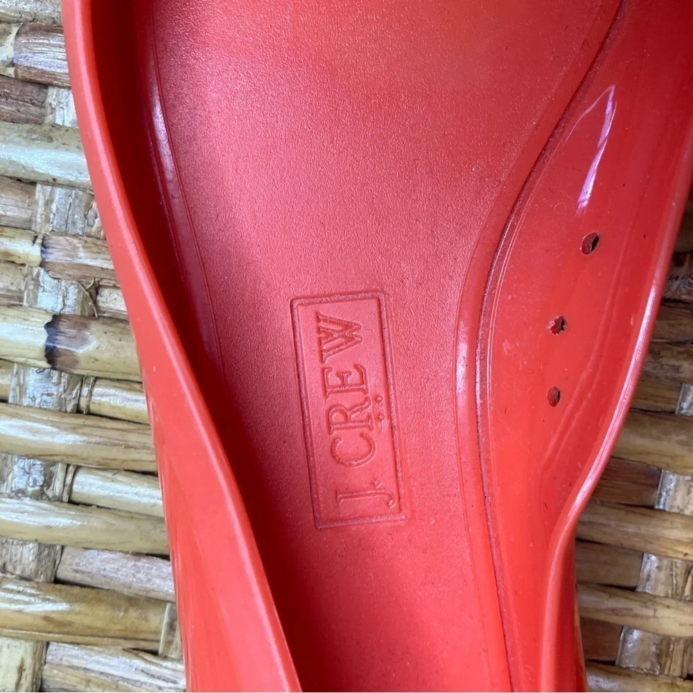 J. Crew Jelly Flats